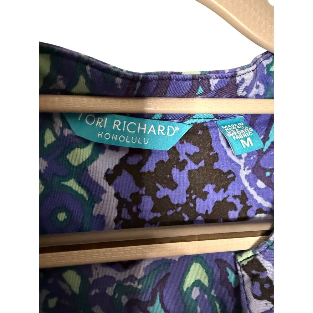 Torrid Richard Honolulu Sleevless Patterned Blue … - image 2